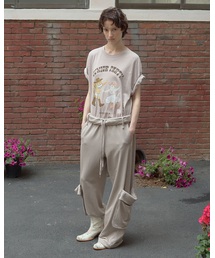 OPEN Yy（オープンワイワイ）の「【OPEN YY / オープンワイワイ】 Knitted PET CLUB KITTY PARTY TEE（Tシャツ/カットソー）」