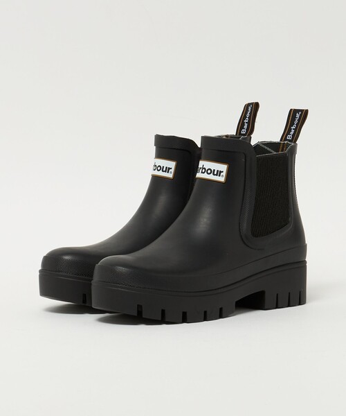 Barbour（バブアー）の「＜Barbour＞Halton レインブーツ（レインシューズ・レディース・ブラック・6/4/5）」の2枚目の写真
