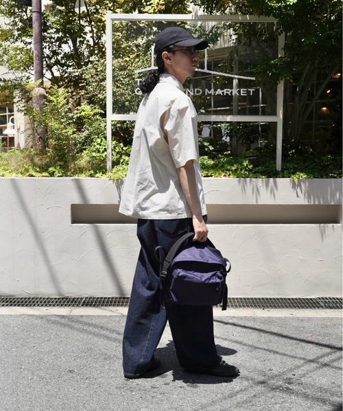 MATSUFUJI(マツフジ)の「【MATSUFUJI】 Striped Utility SS Shirt(シャツ/ブラウス・メンズ・ブラック/オフホワイト・3/4)」の16枚目の写真