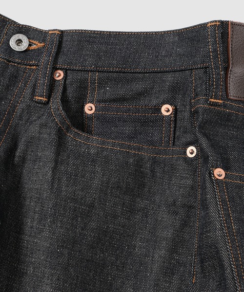 SUGARHILL(シュガーヒル)の「MODERN DNEIM PANTS WIDE CUT(デニムパンツ・メンズ・インディゴブルー・32/30/34/28)」の4枚目の写真