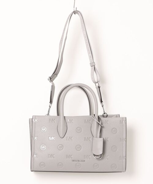 MICHAEL KORS(マイケルコース)の「MIRELLA MD EW TZ SATCHEL Satchel(ハンドバッグ・レディース・グレー系・FREE)」の1枚目の写真
