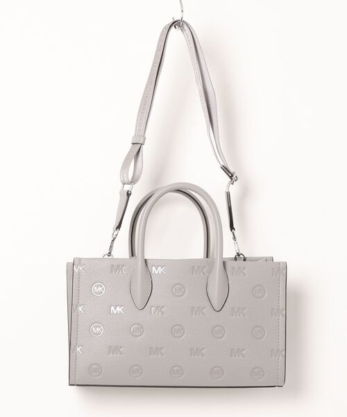MICHAEL KORS(マイケルコース)の「MIRELLA MD EW TZ SATCHEL Satchel(ハンドバッグ・レディース・グレー系・FREE)」の2枚目の写真
