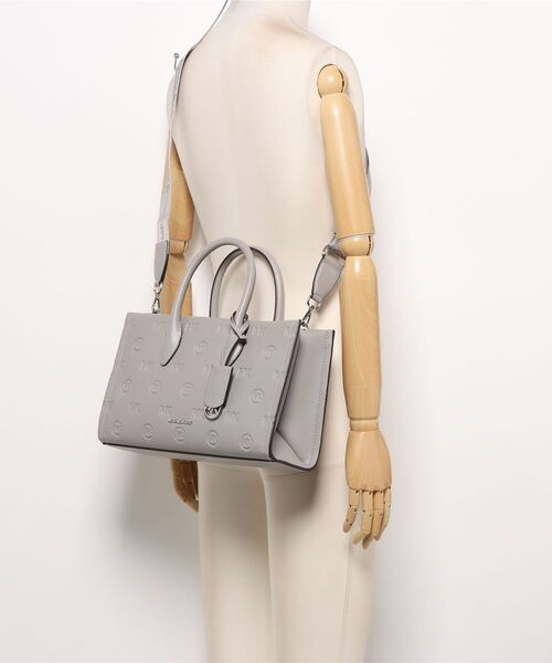 MICHAEL KORS(マイケルコース)の「MIRELLA MD EW TZ SATCHEL Satchel(ハンドバッグ・レディース・グレー系・FREE)」の5枚目の写真
