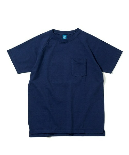 Good On（グッドオン）の「【GOOD ON】SS HVY RAGLAN POCKET TEE（Tシャツ/カットソー・メンズ・ホワイト/ミント/イエロー/ネイビー/ブラック・MEDIUM/X-LARGE/LARGE）」の4枚目の写真