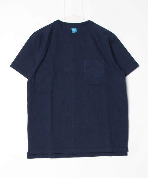 Good On（グッドオン）の「【GOOD ON】SS HVY RAGLAN POCKET TEE（Tシャツ/カットソー・メンズ・ホワイト/ミント/イエロー/ネイビー/ブラック・MEDIUM/X-LARGE/LARGE）」の9枚目の写真
