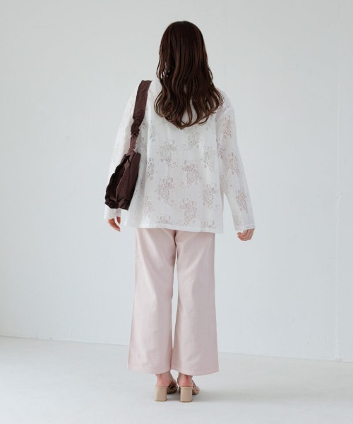 flower(フラワー)の「フラワーリングジャケット(テーラードジャケット・レディース・ブラック/アイボリー・FREE)」の14枚目の写真