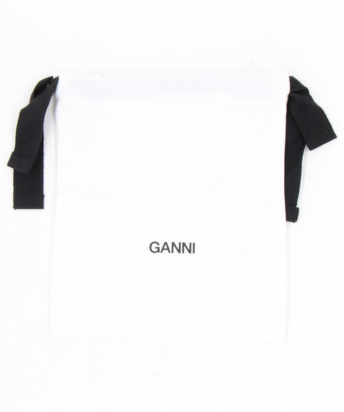 【GANNI(ガニー)】 ジャガード　スマホポーチ Bou Card Holder With Flap Snake｜ガニー(GANNI)｜Forget-me-nots