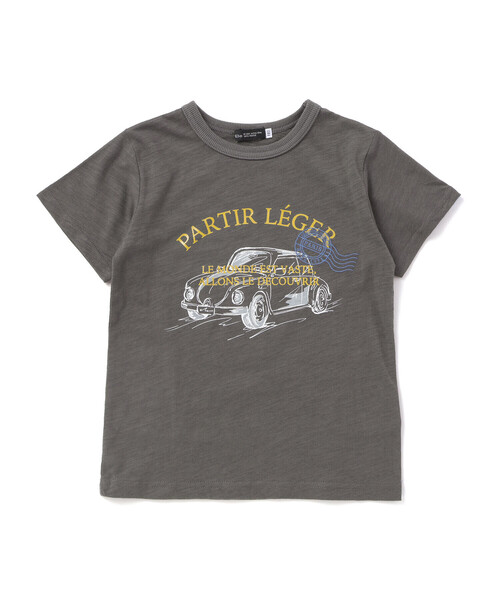 BeBe(ベベ)の「スラブ天竺乗り物スケッチ半袖Tシャツ(Tシャツ/カットソー・キッズ・ブルー/イエロー/ブラック・120cm/140cm/130cm/110cm)」の11枚目の写真