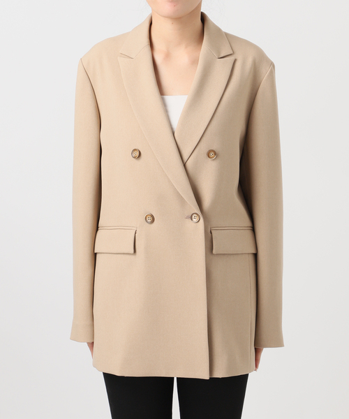 JOURNAL STANDARD(ジャーナルスタンダード)の「《追加3》ライクストレッチジャケット(テーラードジャケット・レディース・ブラック/チャコールグレー/ベージュ・36/38)」の12枚目の写真