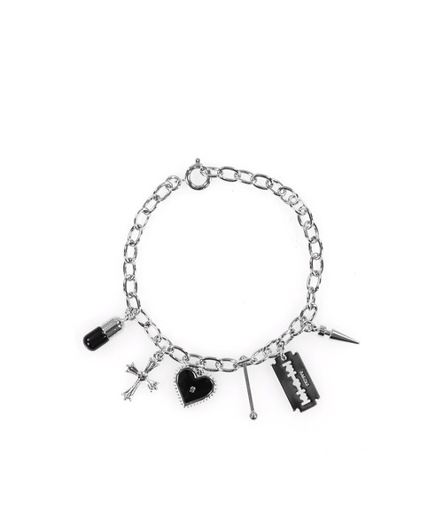 BASICKS（ベイシックス）の「MULTIPLE METAL BRACELET（ネックレス・メンズ・シルバー・OS）」の2枚目の写真
