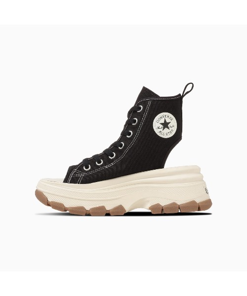 CONVERSE(コンバース)の「CONVERSE ALL STAR TREKWAVE CUTOUT SANDAL(コンバース オールスター トレックウエーブ カットアウト サンダル)(サンダル・レディース・ブラック系/ブラック・25cm/24cm/23cm)」の3枚目の写真