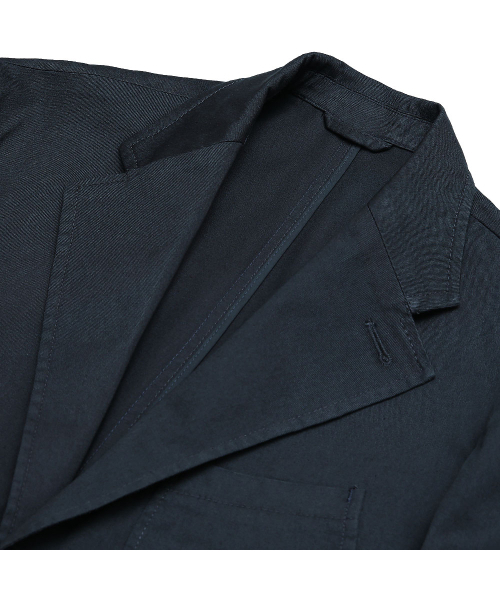 sortie(ソルティ)の「416 Cotton Washed Jacket (Navy)(テーラードジャケット・メンズ・その他・MEDIUM/LARGE/X-LARGE)」の4枚目の写真