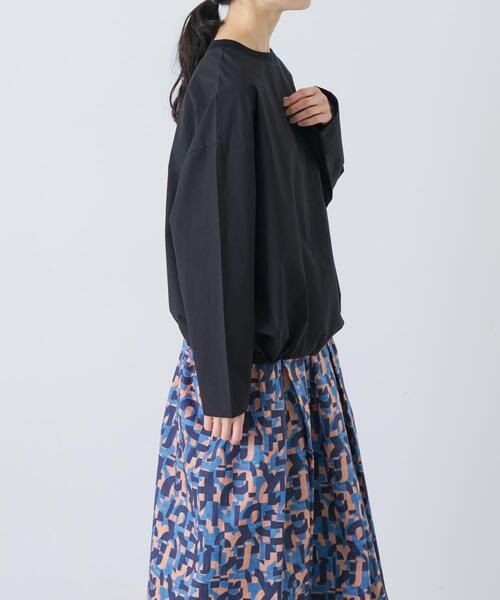 かぐれ（カグレ）の「タイプライタードロストプルオーバー（シャツ/ブラウス・レディース・ブラック/グレー系その他・FREE）」の8枚目の写真