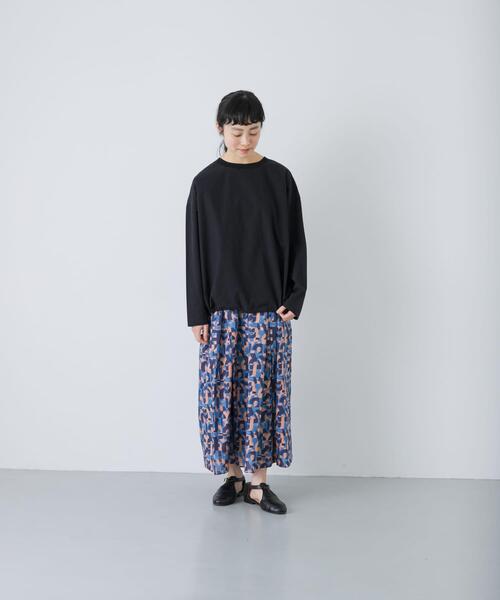 かぐれ（カグレ）の「タイプライタードロストプルオーバー（シャツ/ブラウス・レディース・ブラック/グレー系その他・FREE）」の12枚目の写真