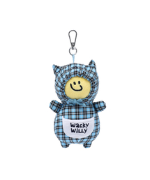 Wacky WiLLy（ワッキーウィリー）の「フードキキキーホルダー ブルー（キーケース/キーアクセサリー）」