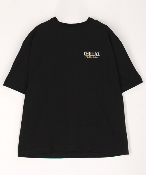 FREAK'S STORE(フリークスストア)の「限定展開 CHILLAX/チラックス BETTYサガラ刺繍LOGO TEE(Tシャツ/カットソー・メンズ・ホワイト/ブラック・X-LARGE/LARGE/MEDIUM)」の3枚目の写真