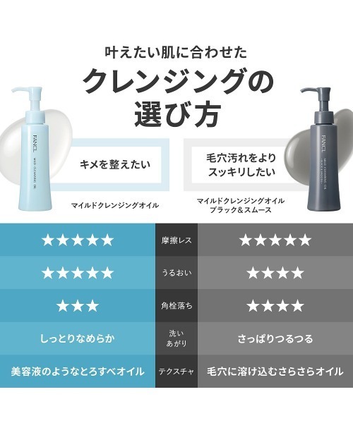 FANCL（ファンケル）の「マイルドクレンジング オイル＜ブラック&スムース＞ 1本（クレンジング・レディース・その他・FREE）」の19枚目の写真