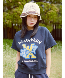 ウーマンズキキアンドリリースウェット半袖Tシャツダークネイビー