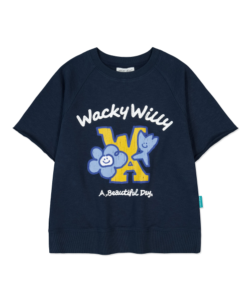 Wacky WiLLy(ワッキーウィリー)の「ウーマンズキキアンドリリースウェット半袖Tシャツダークネイビー(Tシャツ/カットソー・レディース・その他・F)」の2枚目の写真