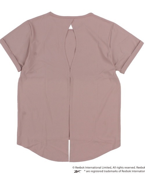 Reebok（リーボック）の「【別注】リーボック  REEBOK CROSS TEE 限定コラボ（Tシャツ/カットソー・レディース・ピンク/チャコールグレー/アイボリー・M/L）」の5枚目の写真