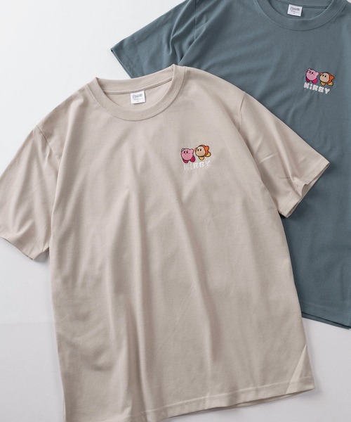 make a ray!(メイク ア レイ!)の「【71】星のカービィ ワドルディ クイックドライ クルーネックTシャツ/ユニセックス/レディース/メンズ(S)(Tシャツ/カットソー・レディース・ネイビー/ピンク/チャコールグレー/オレンジ/アイボリー/グレー系その他/ブラック/ブルー系その他/ベージュ/グレー系その他2/ブルー/アッシュグレー/ブラック系その他/ライトグレー/ホワイト系その他/ホワイト・L/M)」の11枚目の写真