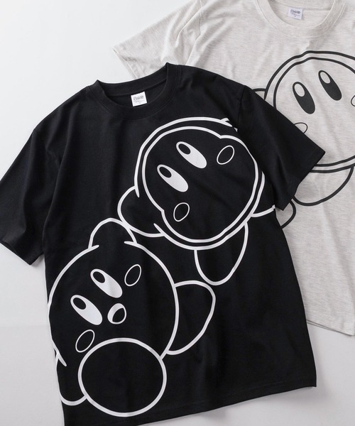 make a ray!(メイク ア レイ!)の「【71】星のカービィ ワドルディ クイックドライ クルーネックTシャツ/ユニセックス/レディース/メンズ(S)(Tシャツ/カットソー・レディース・ネイビー/ピンク/チャコールグレー/オレンジ/アイボリー/グレー系その他/ブラック/ブルー系その他/ベージュ/グレー系その他2/ブルー/アッシュグレー/ブラック系その他/ライトグレー/ホワイト系その他/ホワイト・L/M)」の5枚目の写真