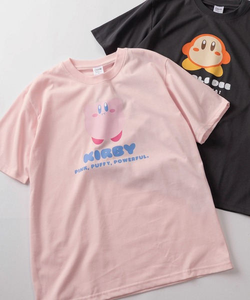71】星のカービィ ワドルディ クイックドライ クルーネックTシャツ