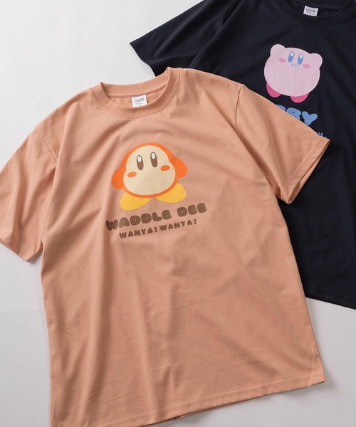 make a ray!(メイク ア レイ!)の「【71】星のカービィ ワドルディ クイックドライ クルーネックTシャツ/ユニセックス/レディース/メンズ(S)(Tシャツ/カットソー・レディース・ネイビー/ピンク/チャコールグレー/オレンジ/アイボリー/グレー系その他/ブラック/ブルー系その他/ベージュ/グレー系その他2/ブルー/アッシュグレー/ブラック系その他/ライトグレー/ホワイト系その他/ホワイト・L/M)」の16枚目の写真