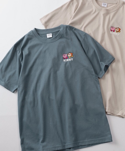 make a ray!(メイク ア レイ!)の「【71】星のカービィ ワドルディ クイックドライ クルーネックTシャツ/ユニセックス/レディース/メンズ(S)(Tシャツ/カットソー・レディース・ネイビー/ピンク/チャコールグレー/オレンジ/アイボリー/グレー系その他/ブラック/ブルー系その他/ベージュ/グレー系その他2/ブルー/アッシュグレー/ブラック系その他/ライトグレー/ホワイト系その他/ホワイト・L/M)」の14枚目の写真