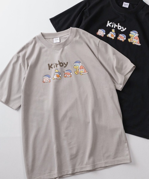 make a ray!(メイク ア レイ!)の「【71】星のカービィ ワドルディ クイックドライ クルーネックTシャツ/ユニセックス/レディース/メンズ(S)(Tシャツ/カットソー・レディース・ネイビー/ピンク/チャコールグレー/オレンジ/アイボリー/グレー系その他/ブラック/ブルー系その他/ベージュ/グレー系その他2/ブルー/アッシュグレー/ブラック系その他/ライトグレー/ホワイト系その他/ホワイト・L/M)」の7枚目の写真