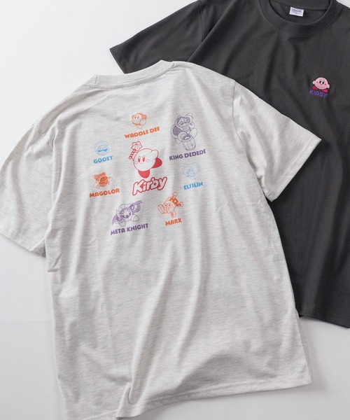 make a ray!(メイク ア レイ!)の「【71】星のカービィ ワドルディ クイックドライ クルーネックTシャツ/ユニセックス/レディース/メンズ(S)(Tシャツ/カットソー・レディース・ネイビー/ピンク/チャコールグレー/オレンジ/アイボリー/グレー系その他/ブラック/ブルー系その他/ベージュ/グレー系その他2/ブルー/アッシュグレー/ブラック系その他/ライトグレー/ホワイト系その他/ホワイト・L/M)」の8枚目の写真