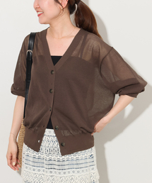 JOURNAL STANDARD relume（ジャーナルスタンダード　レリューム）の「《追加 / 新色》サマーニットVネックカーディガン（カーディガン/ボレロ）」