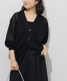 JOURNAL STANDARD relume（ジャーナルスタンダード　レリューム）の「《追加 / 新色》サマーニットVネックカーディガン（カーディガン/ボレロ）」