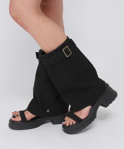 3.3 Field Trip （3.3フィールドトリップ）の「3.3 Field Trip／カバー付きサンダル（サンダル・レディース・ベージュ/ブラック・SMALL/MEDIUM/LARGE/X-LARGE）」の18枚目の写真