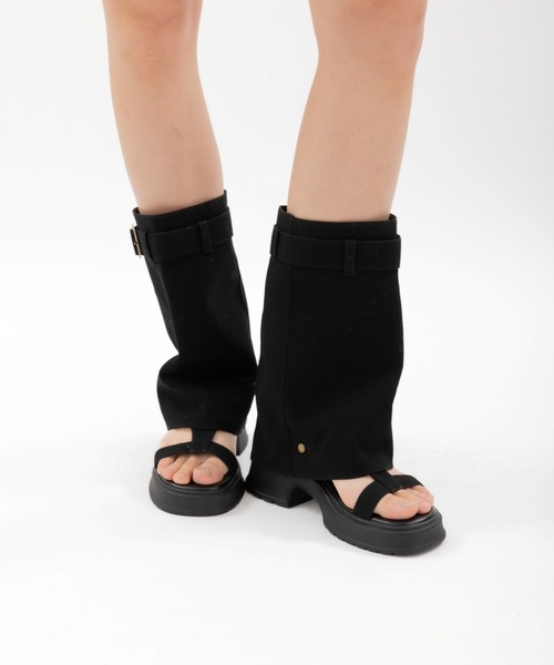 3.3 Field Trip （3.3フィールドトリップ）の「3.3 Field Trip／カバー付きサンダル（サンダル・レディース・ベージュ/ブラック・SMALL/MEDIUM/LARGE/X-LARGE）」の8枚目の写真