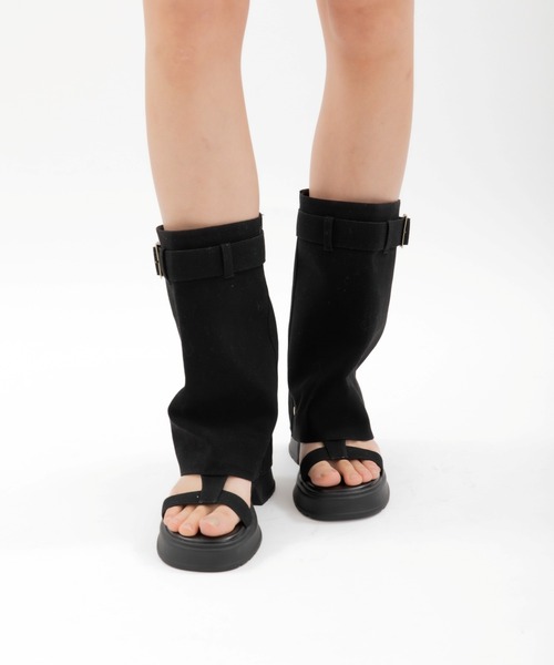 3.3 Field Trip （3.3フィールドトリップ）の「3.3 Field Trip／カバー付きサンダル（サンダル・レディース・ベージュ/ブラック・SMALL/MEDIUM/LARGE/X-LARGE）」の9枚目の写真