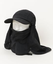 ALTROSE（アルトローズ）の「【3WAY】UVカット フェイスガード＆ネックカバー付き ワークキャップ（取り外し可能）（サンバイザー）」