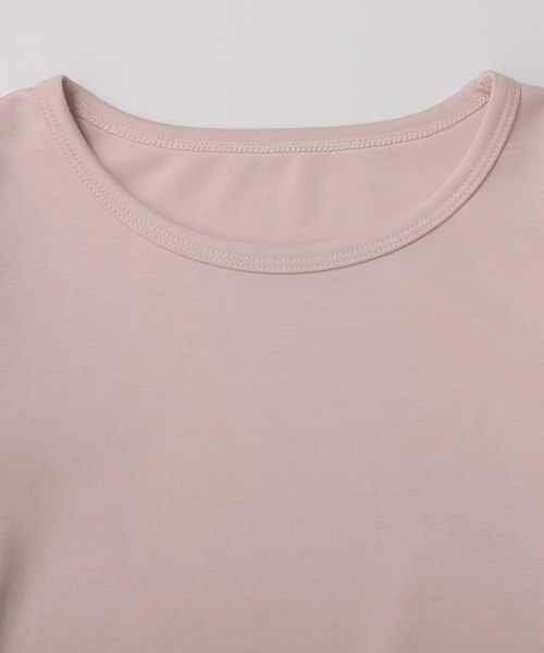 Fit more（フィットモア）の「ドットチュールフリルパフスリーブトップス（Tシャツ/カットソー・レディース・ブラック/ピンク/ホワイト・FREE）」の16枚目の写真