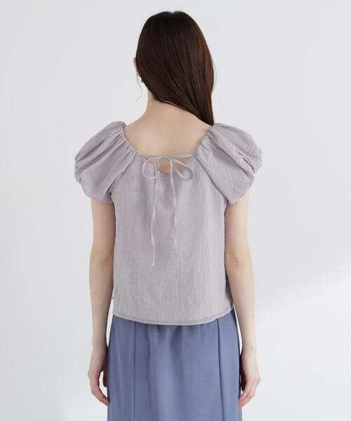 PROPORTION BODY DRESSING(プロポーションボディドレッシング)の「バルーンスリーブブラウス / 1216110508(シャツ/ブラウス・レディース・グレー/ブラウン系その他/ホワイト・MEDIUM/SMALL)」の11枚目の写真