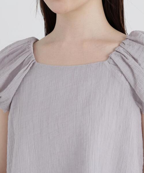 PROPORTION BODY DRESSING(プロポーションボディドレッシング)の「バルーンスリーブブラウス / 1216110508(シャツ/ブラウス・レディース・グレー/ブラウン系その他/ホワイト・MEDIUM/SMALL)」の12枚目の写真