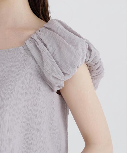 PROPORTION BODY DRESSING(プロポーションボディドレッシング)の「バルーンスリーブブラウス / 1216110508(シャツ/ブラウス・レディース・グレー/ブラウン系その他/ホワイト・MEDIUM/SMALL)」の13枚目の写真