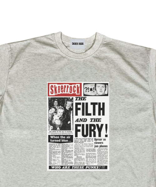 SK8ER ROCK（スケーターロック）の「Ink Riot T-Shirt ((oatmeal))（Tシャツ/カットソー・レディース・その他・SMALL/MEDIUM/LARGE）」の3枚目の写真