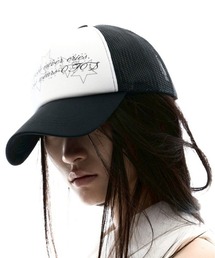 OJOS（オホス）の「【OJOS】Girlboss Trucker Cap / 【オホス】ガールボストラッカーメッシュキャップ（キャップ）」