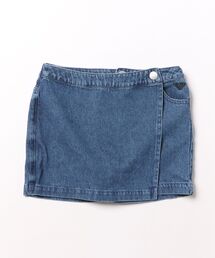 ROXY(���L�V�[)��ROXY �L�b�Y MINI BREEZYBAY ���b�v�t���f�j���V���[�g�p���c �y2026�N�ă��f���z(�f�j���p���c)