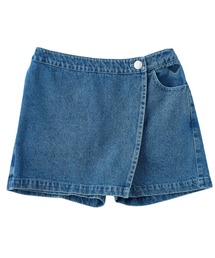 ROXY | ROXY キッズ MINI BREEZYBAY ラップ付きデニムショートパンツ 【2026年夏モデル】(デニムパンツ)