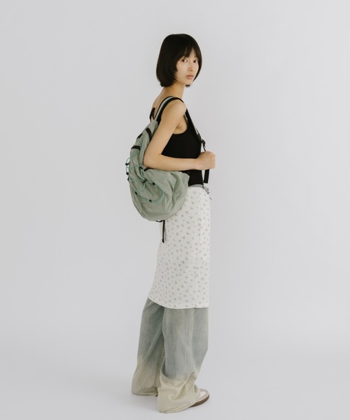 duei(デュイ)の「カップ付スクエアネックタンクトップ/接触冷感/抗菌防臭/UV(タンクトップ・レディース・ブラック/ホワイト・FREE)」の14枚目の写真