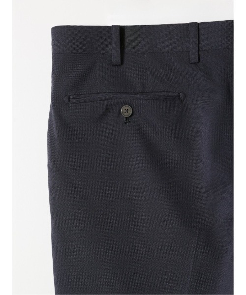 TAKA-Q（タカキュー）の「スラックス メンズ ビジネス パンツ ストレッチ 吸水速乾 防しわ ウォッシャブル レギュラー ノータック テーパード セットアップ可能 （スーツパンツ・メンズ・ネイビー・S/MEDIUM/LARGE/X-LARGE/3L）」の8枚目の写真