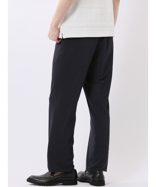 TAKA-Q（タカキュー）の「スラックス メンズ ビジネス パンツ ストレッチ 吸水速乾 防しわ ウォッシャブル レギュラー ノータック テーパード セットアップ可能 （スーツパンツ・メンズ・ネイビー・S/MEDIUM/LARGE/X-LARGE/3L）」の16枚目の写真