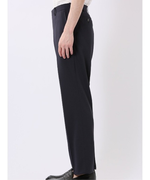 TAKA-Q（タカキュー）の「スラックス メンズ ビジネス パンツ ストレッチ 吸水速乾 防しわ ウォッシャブル レギュラー ノータック テーパード セットアップ可能 （スーツパンツ・メンズ・ネイビー・S/MEDIUM/LARGE/X-LARGE/3L）」の11枚目の写真