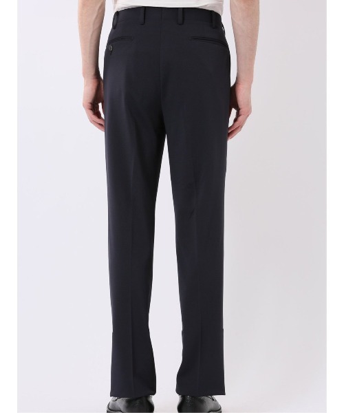 TAKA-Q（タカキュー）の「スラックス メンズ ビジネス パンツ ストレッチ 吸水速乾 防しわ ウォッシャブル レギュラー ノータック テーパード セットアップ可能 （スーツパンツ・メンズ・ネイビー・S/MEDIUM/LARGE/X-LARGE/3L）」の12枚目の写真